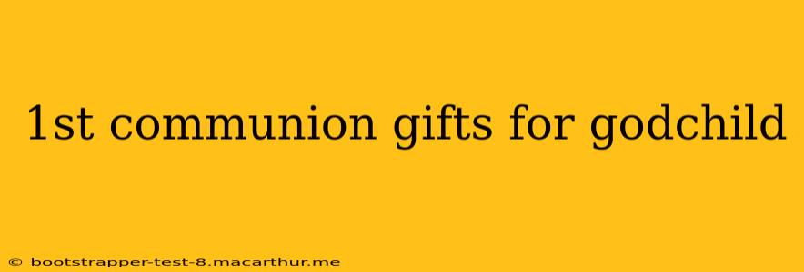 1st communion gifts for godchild
