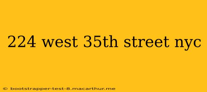 224 west 35th street nyc