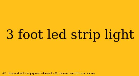 3 foot led strip light