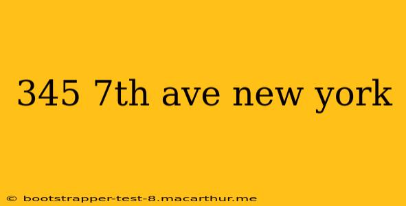 345 7th ave new york