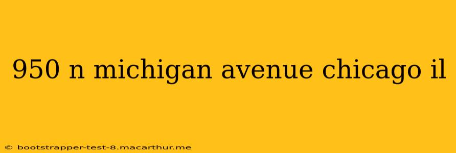 950 n michigan avenue chicago il