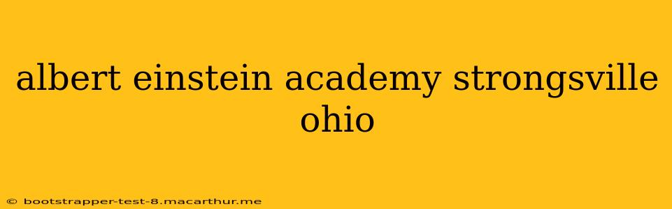 albert einstein academy strongsville ohio