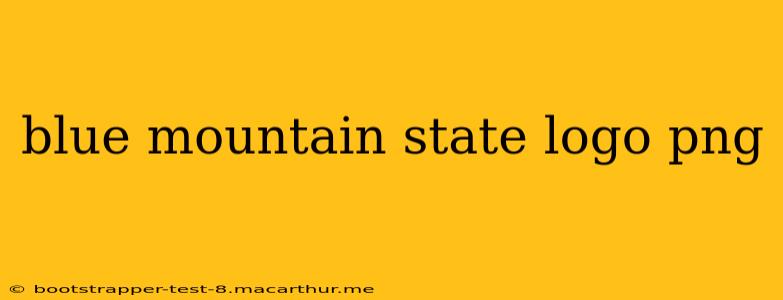blue mountain state logo png