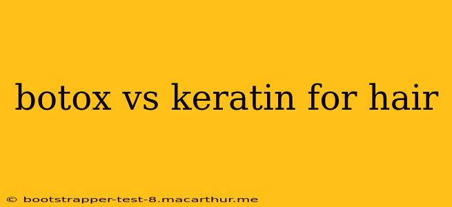 botox vs keratin for hair