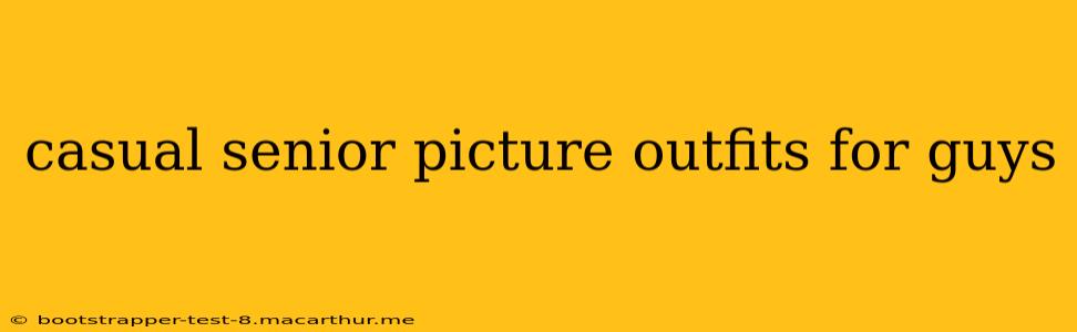 casual senior picture outfits for guys