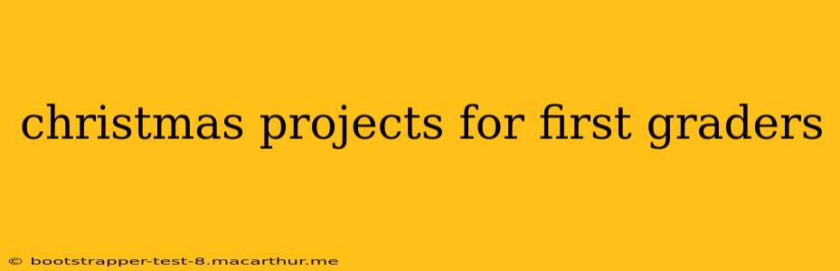 christmas projects for first graders