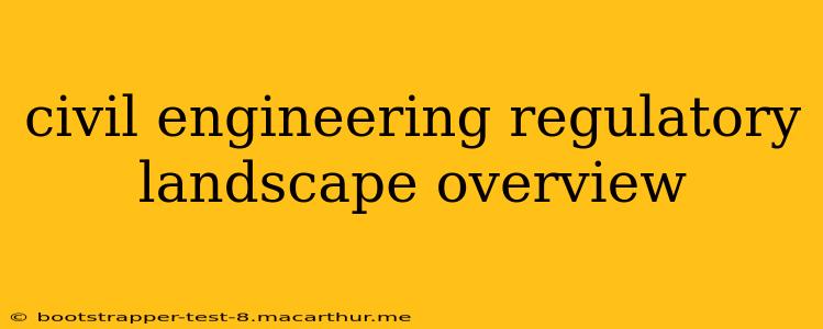 civil engineering regulatory landscape overview