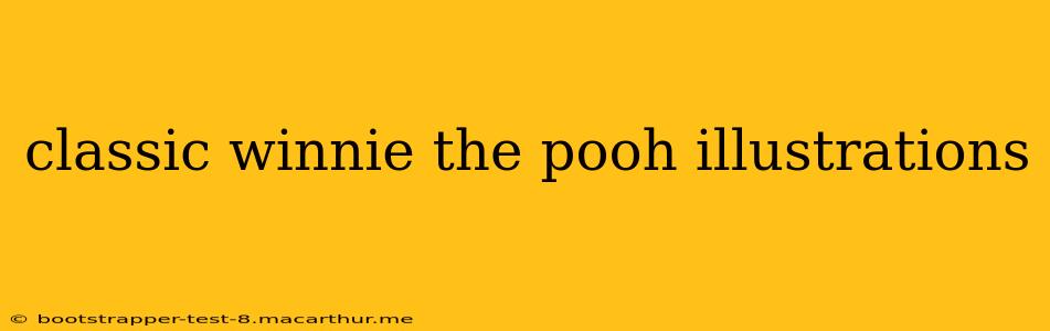 classic winnie the pooh illustrations