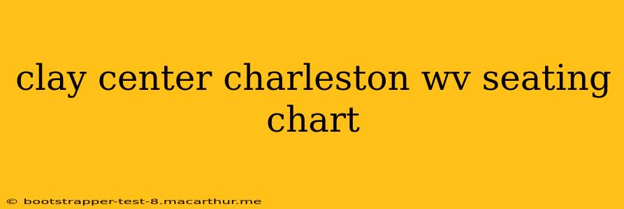 clay center charleston wv seating chart
