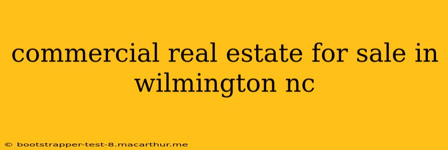 commercial real estate for sale in wilmington nc
