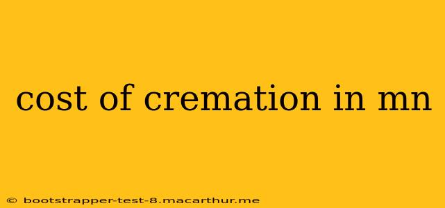 cost of cremation in mn