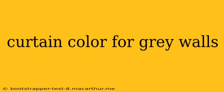 curtain color for grey walls
