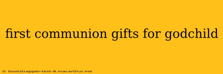 first communion gifts for godchild