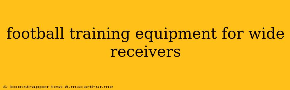 football training equipment for wide receivers