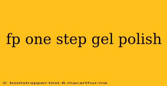 fp one step gel polish