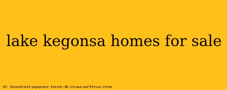lake kegonsa homes for sale