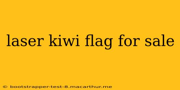 laser kiwi flag for sale