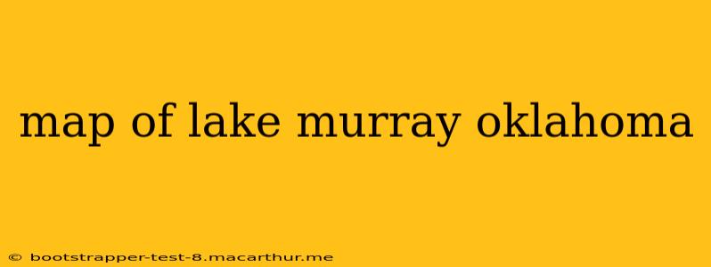 map of lake murray oklahoma