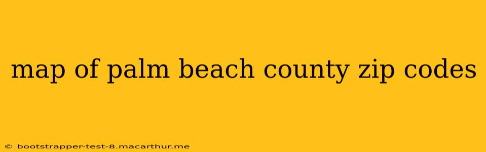 map of palm beach county zip codes