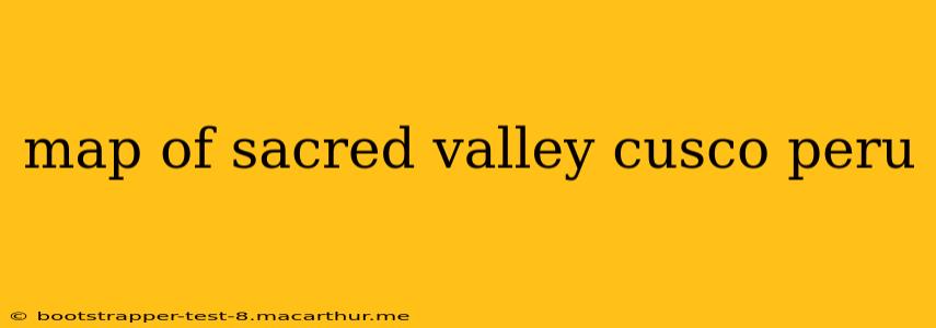 map of sacred valley cusco peru