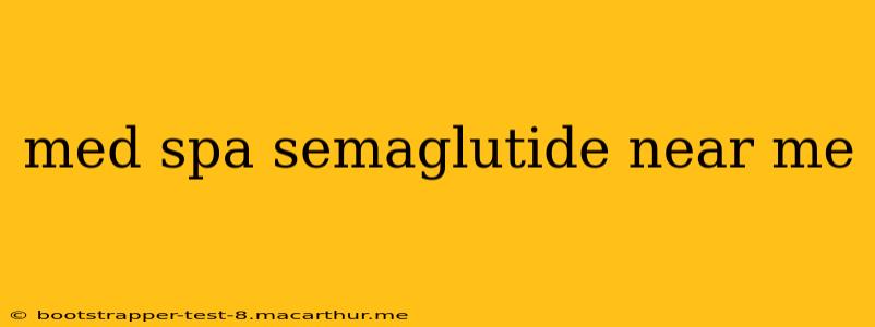med spa semaglutide near me