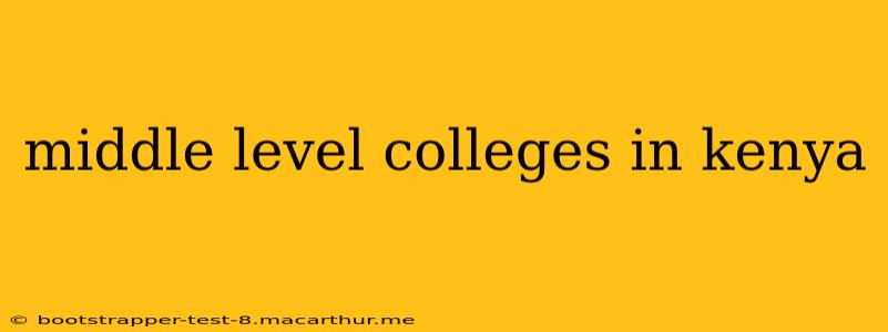 middle level colleges in kenya