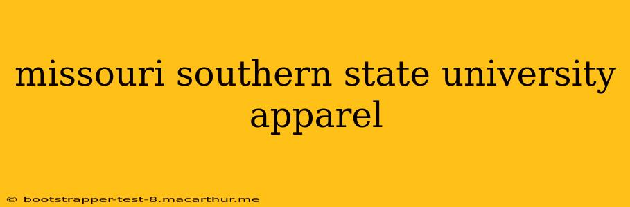 missouri southern state university apparel