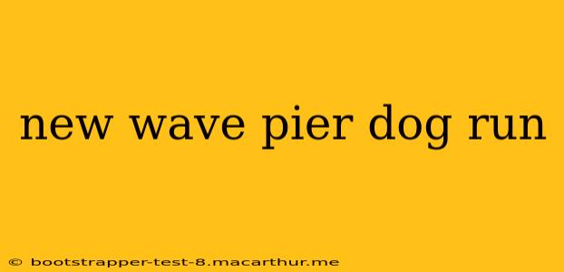 new wave pier dog run