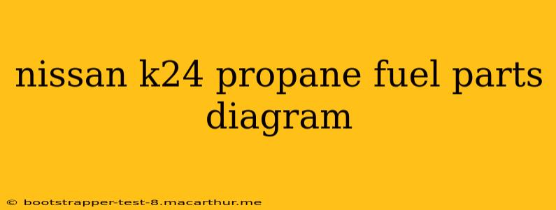 nissan k24 propane fuel parts diagram