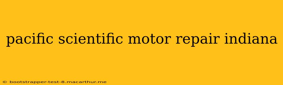 pacific scientific motor repair indiana