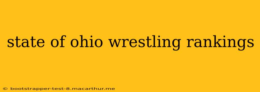 state of ohio wrestling rankings