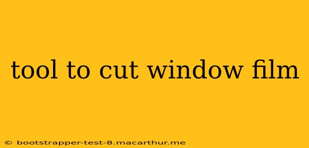 tool to cut window film