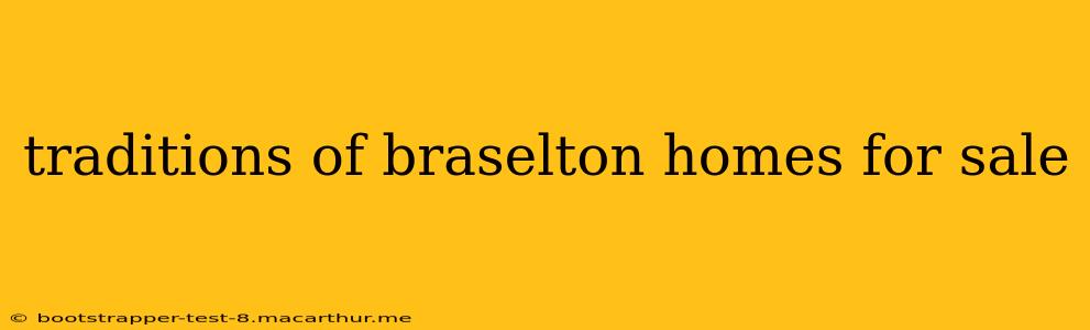 traditions of braselton homes for sale