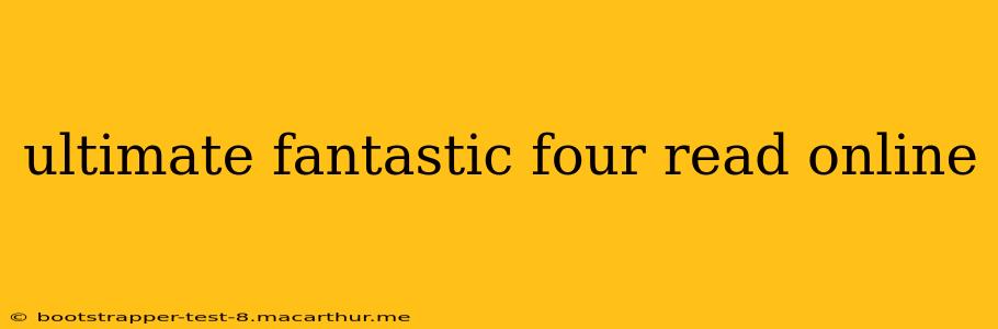 ultimate fantastic four read online