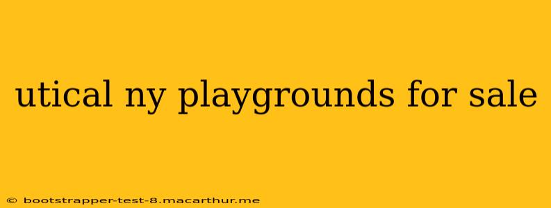 utical ny playgrounds for sale