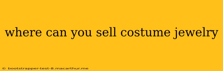 where can you sell costume jewelry
