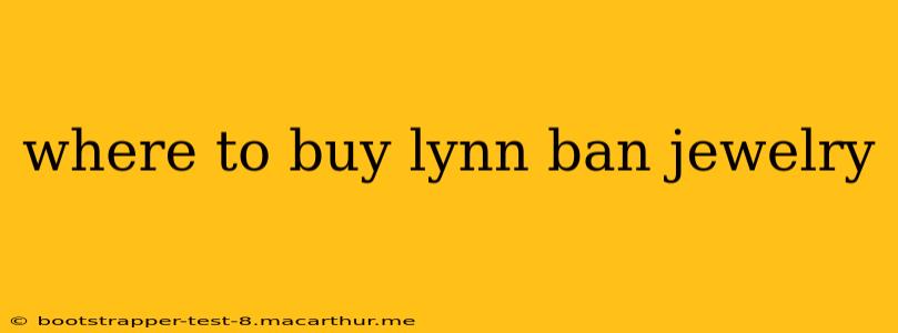where to buy lynn ban jewelry