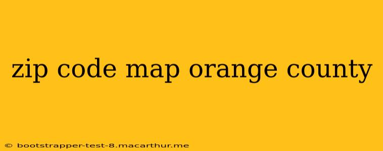 zip code map orange county