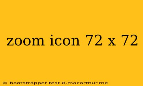 zoom icon 72 x 72